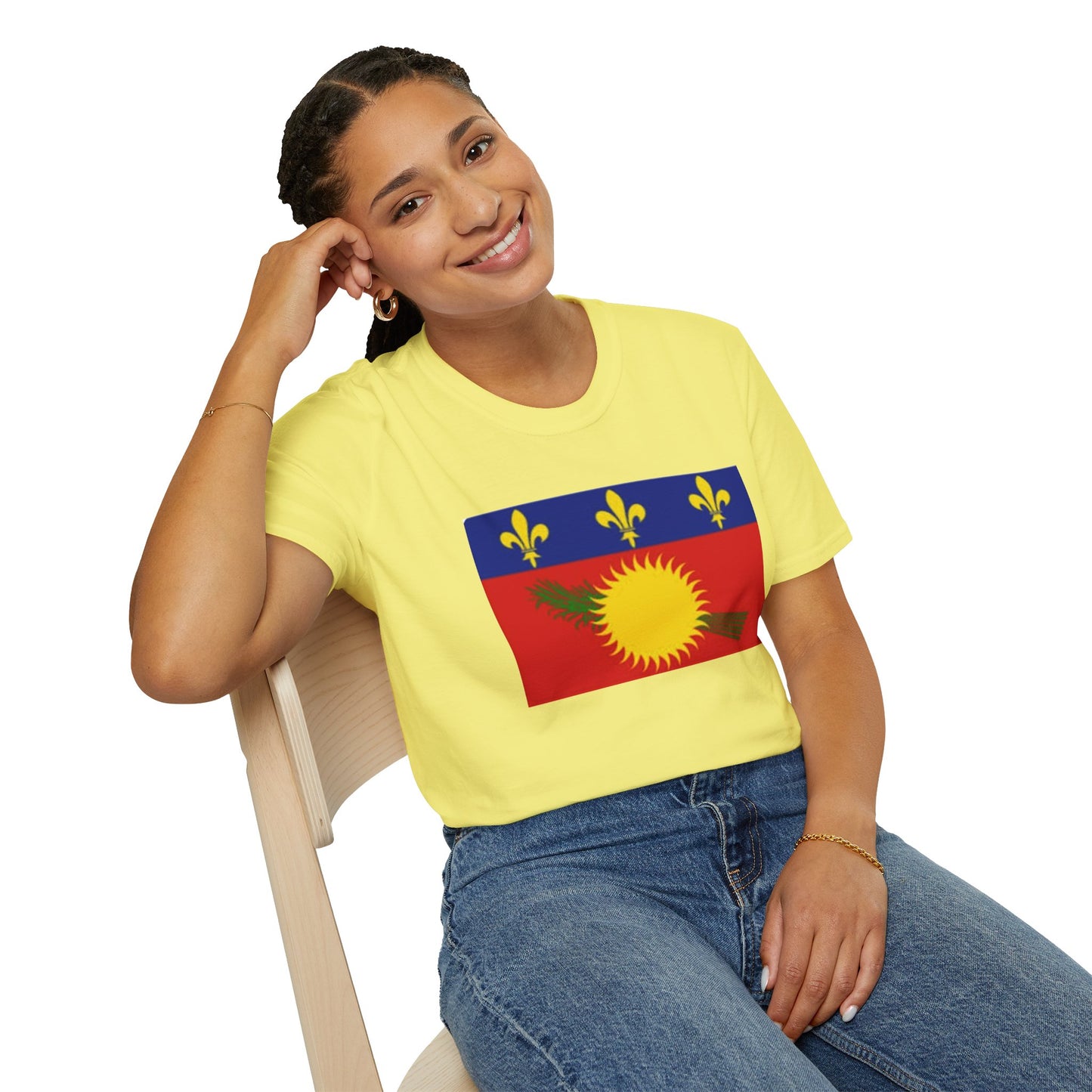 Unisex Softstyle T-Shirt -- Guadeloupe