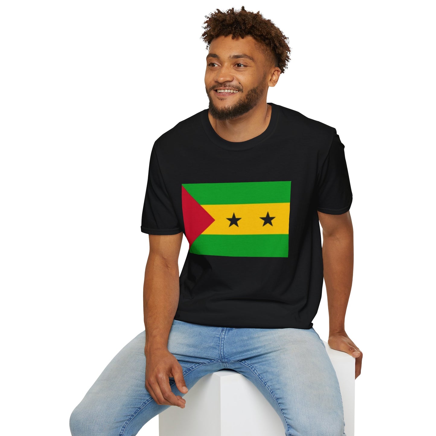 Unisex Softstyle T-Shirt -- Sao Tome and Principe