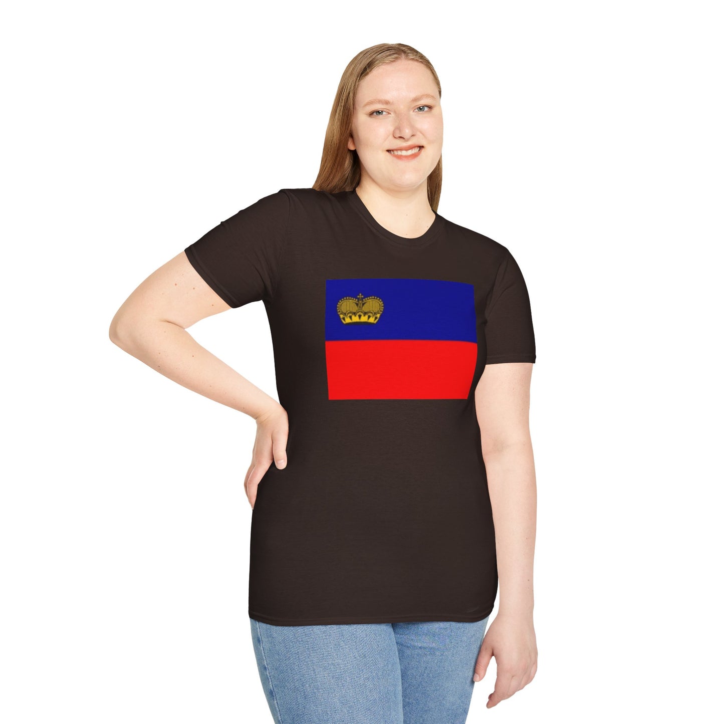 Unisex Softstyle T-Shirt -- Liechtenstein