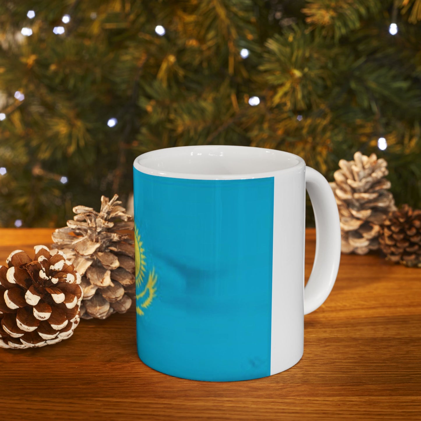 Ceramic Mug, 11oz -- Kazakhstan