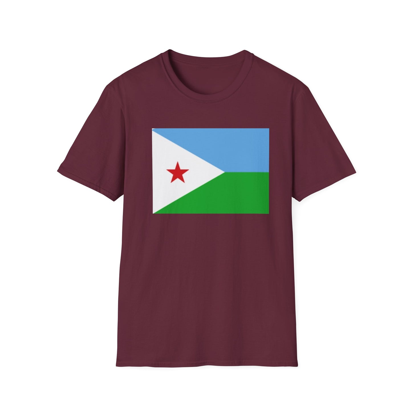 Unisex Softstyle T-Shirt -- Djibouti