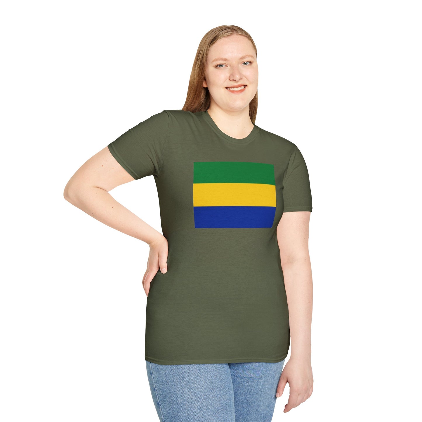 Unisex Softstyle T-Shirt -- Gabon
