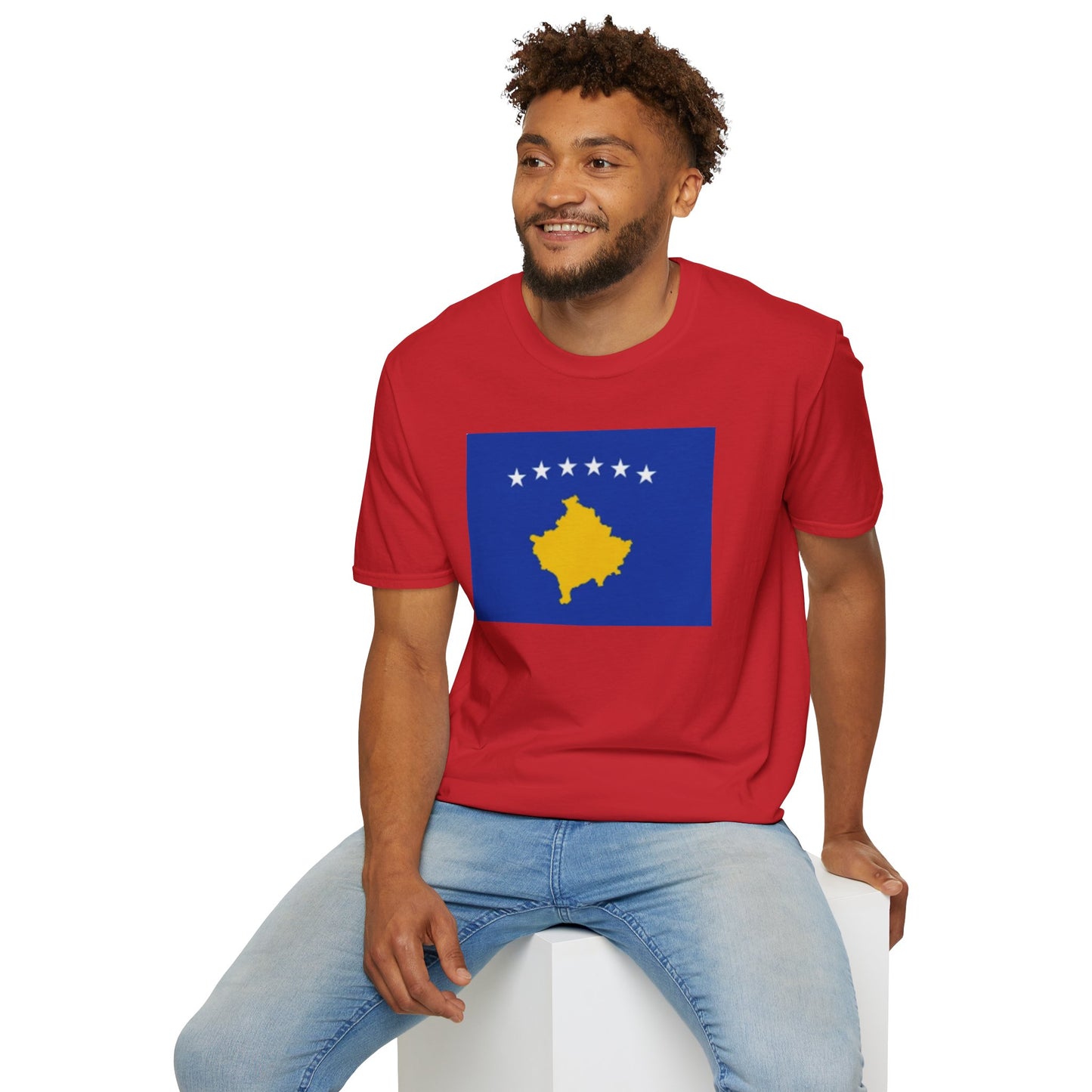 Unisex Softstyle T-Shirt -- Kosovo