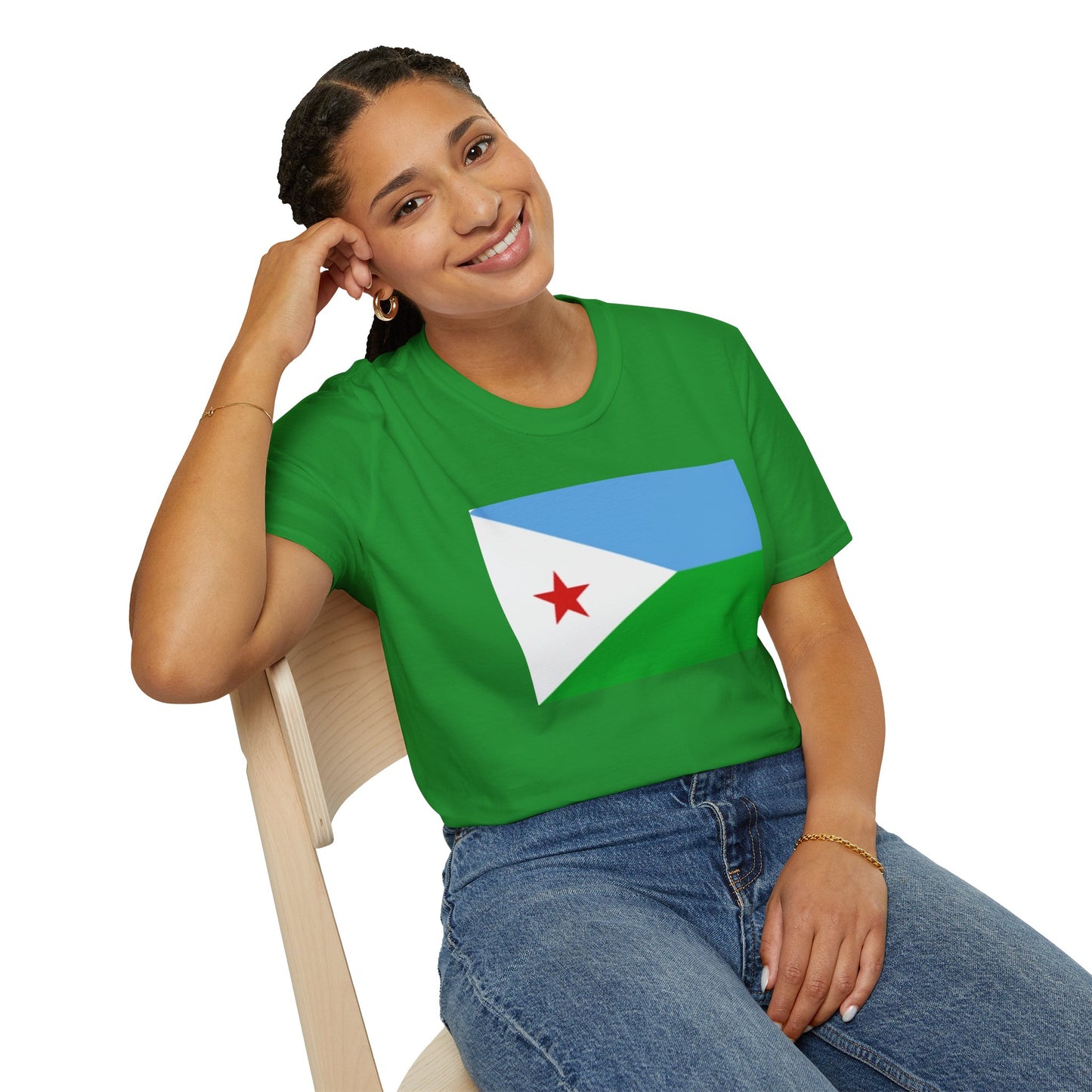 Unisex Softstyle T-Shirt -- Djibouti