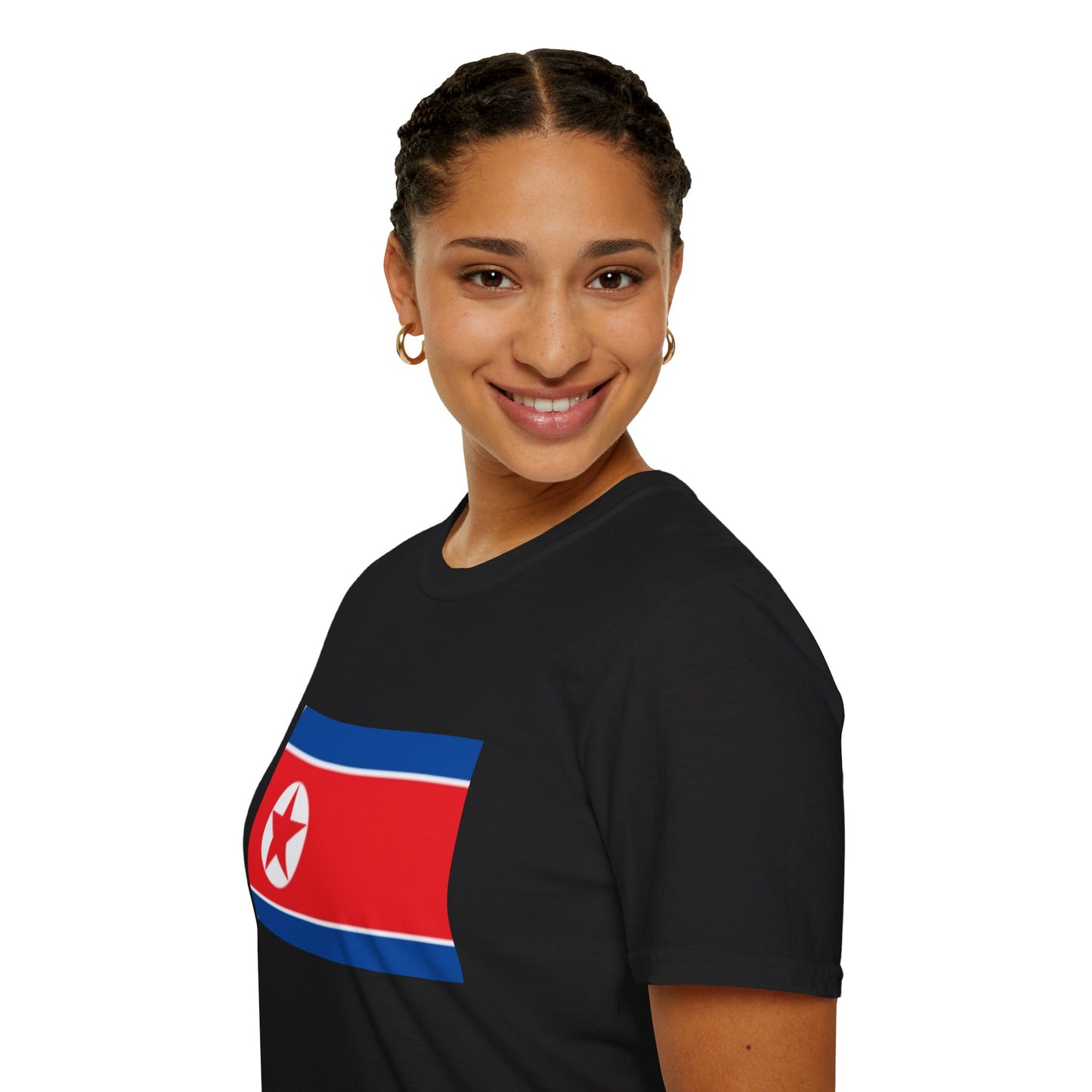 Unisex Softstyle T-Shirt -- North Korea