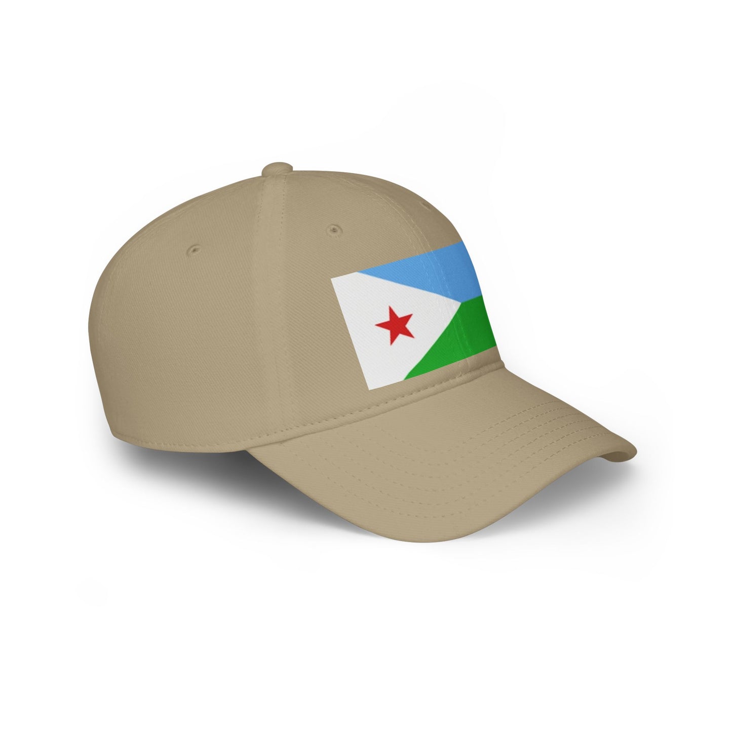 Low Profile Baseball Cap -- Djibouti