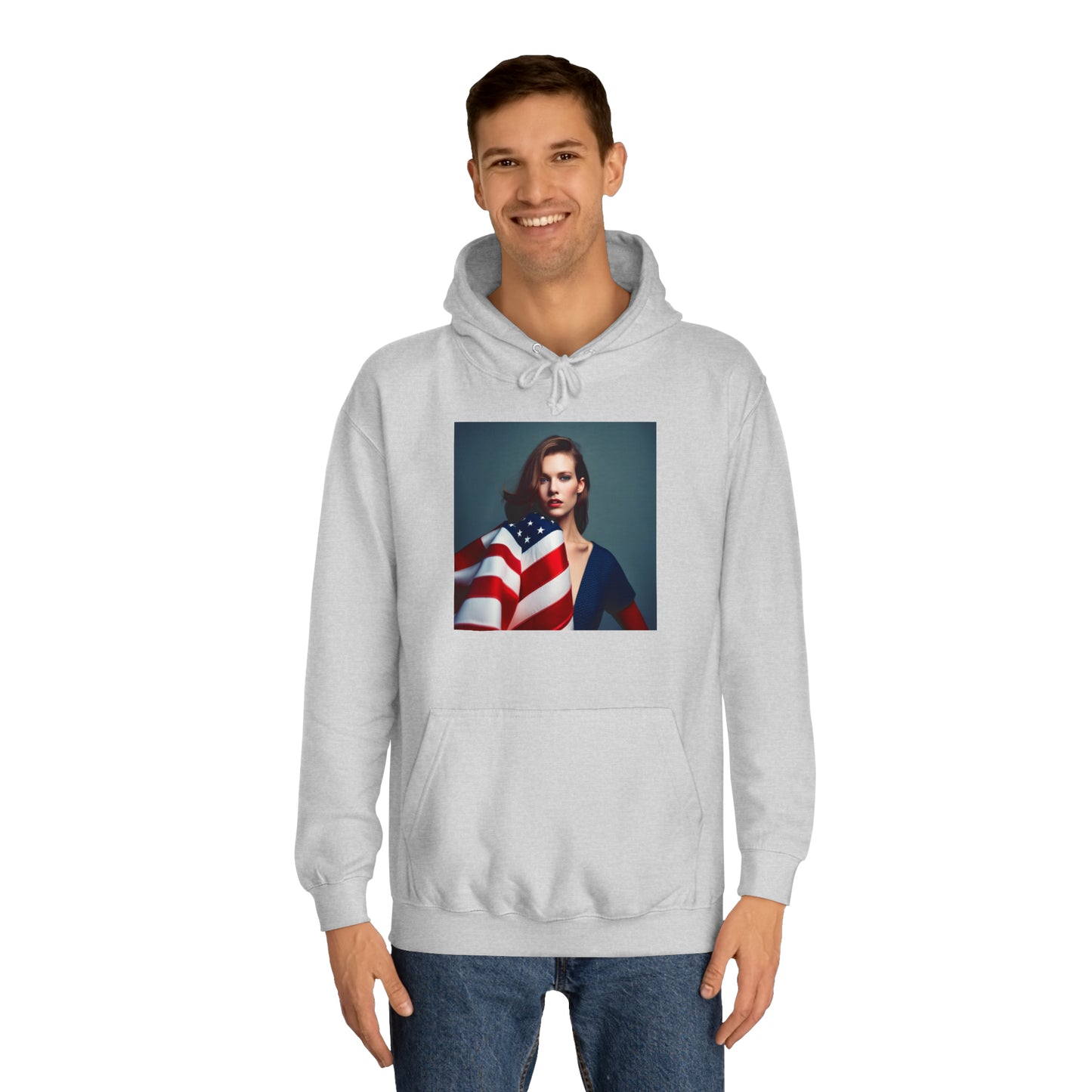 Unisex College Hoodie USA