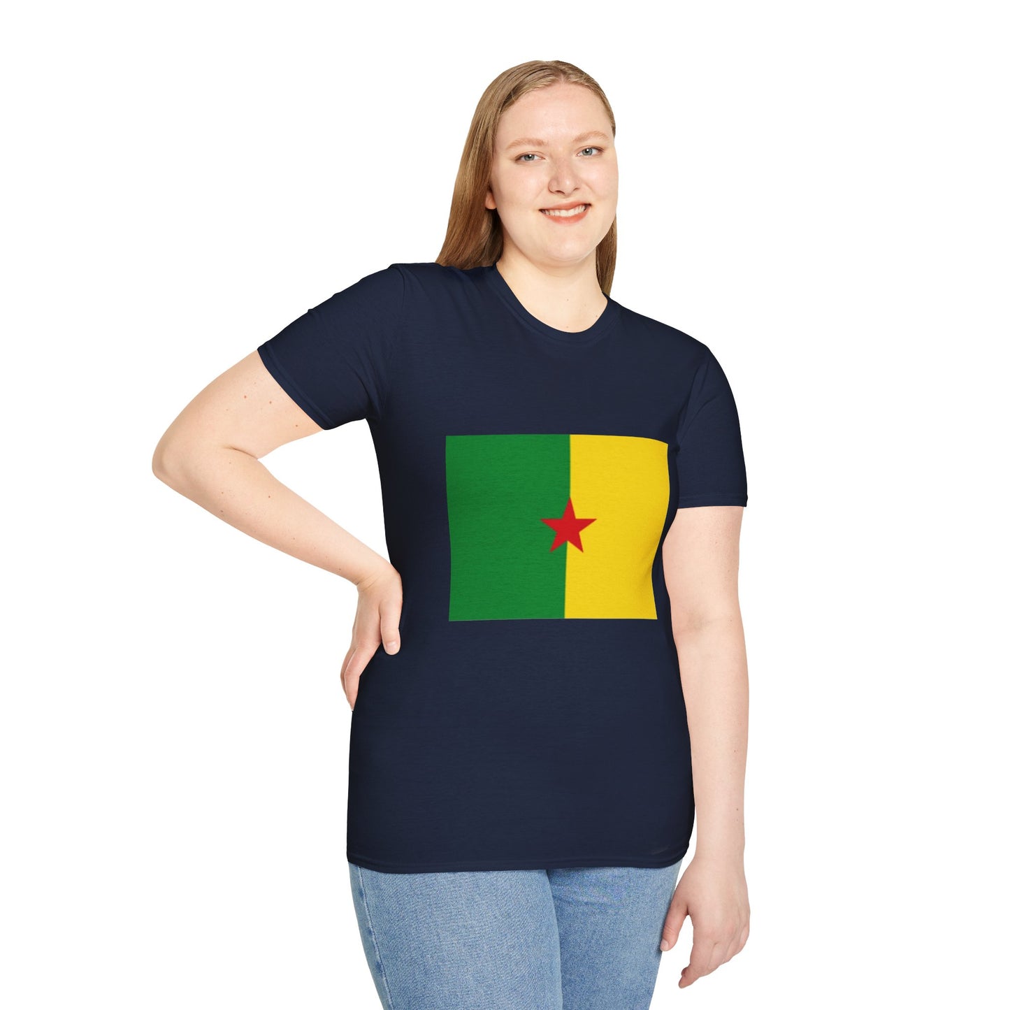 Unisex Softstyle T-Shirt -- French Guiana