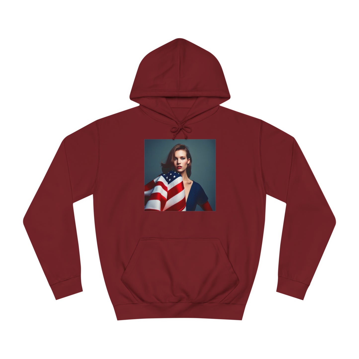 Unisex College Hoodie USA