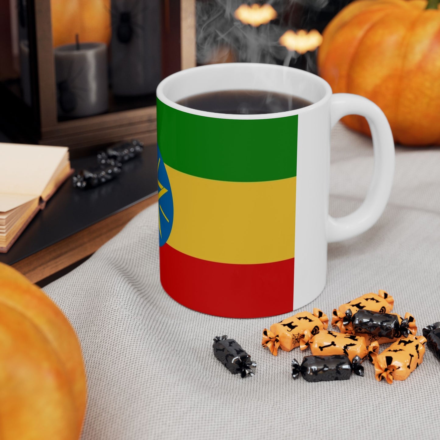 Ceramic Mug 11oz ZZ -- Ethiopian Federl Flag