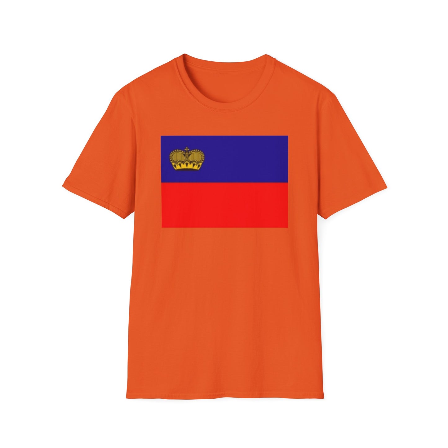 Unisex Softstyle T-Shirt -- Liechtenstein