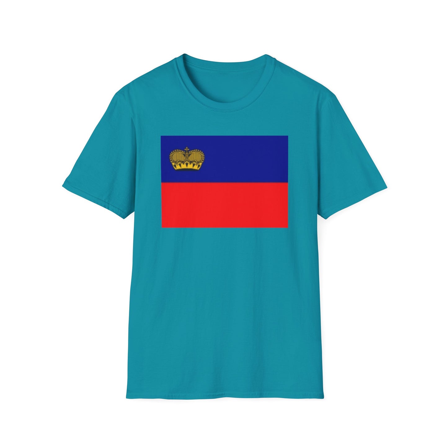 Unisex Softstyle T-Shirt -- Liechtenstein