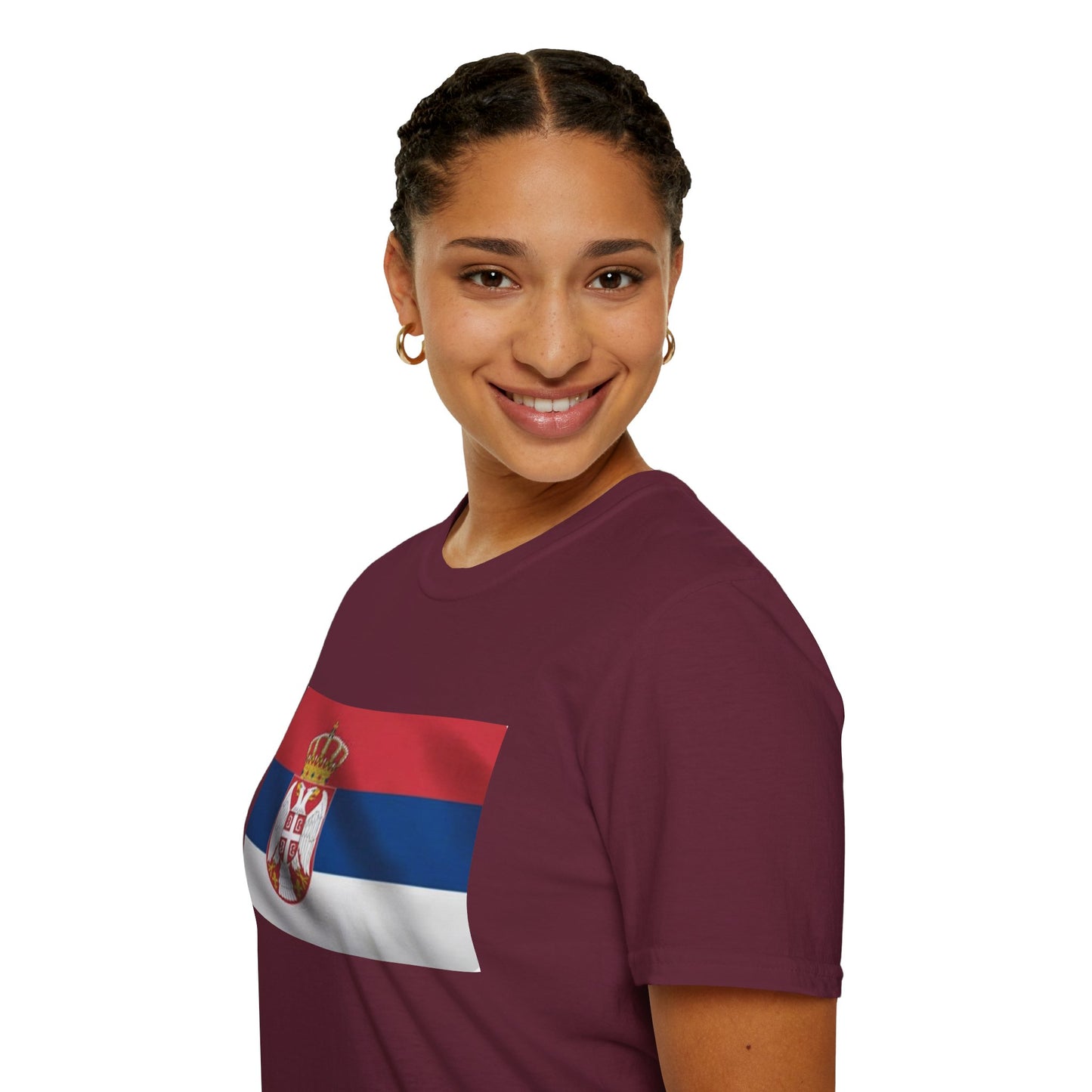 Unisex Softstyle T-Shirt -- Serbia