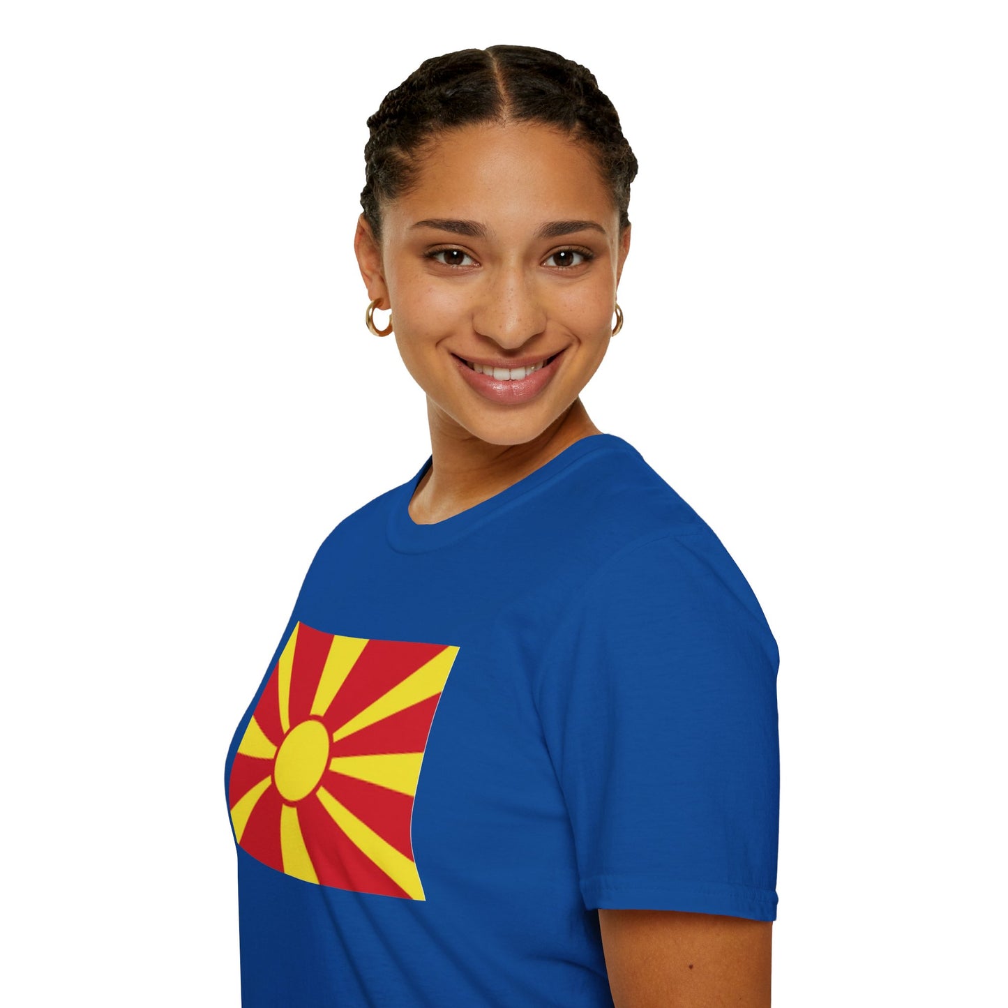 Unisex Softstyle T-Shirt -- North Macedonia