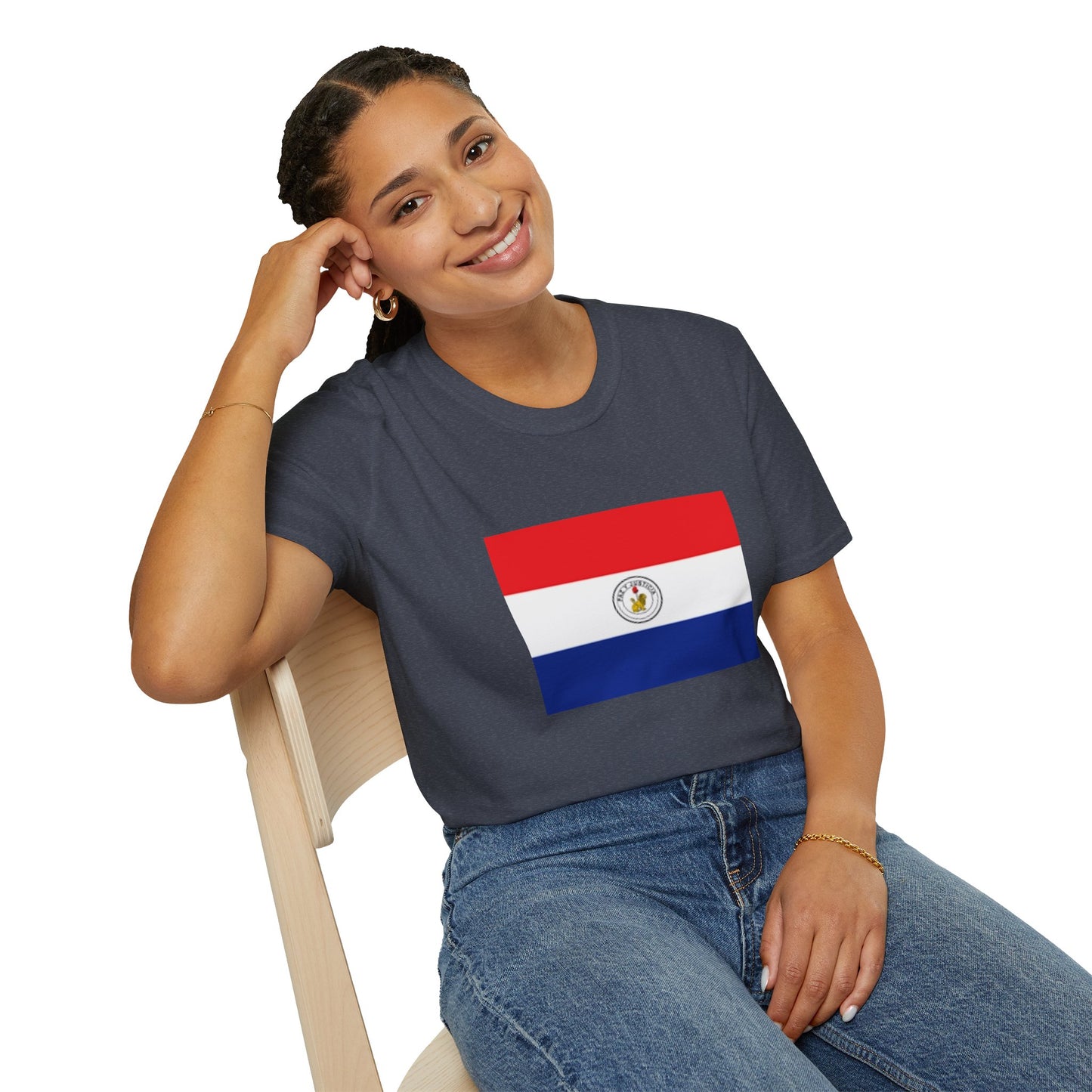 Unisex Softstyle T-Shirt -- Paraguay