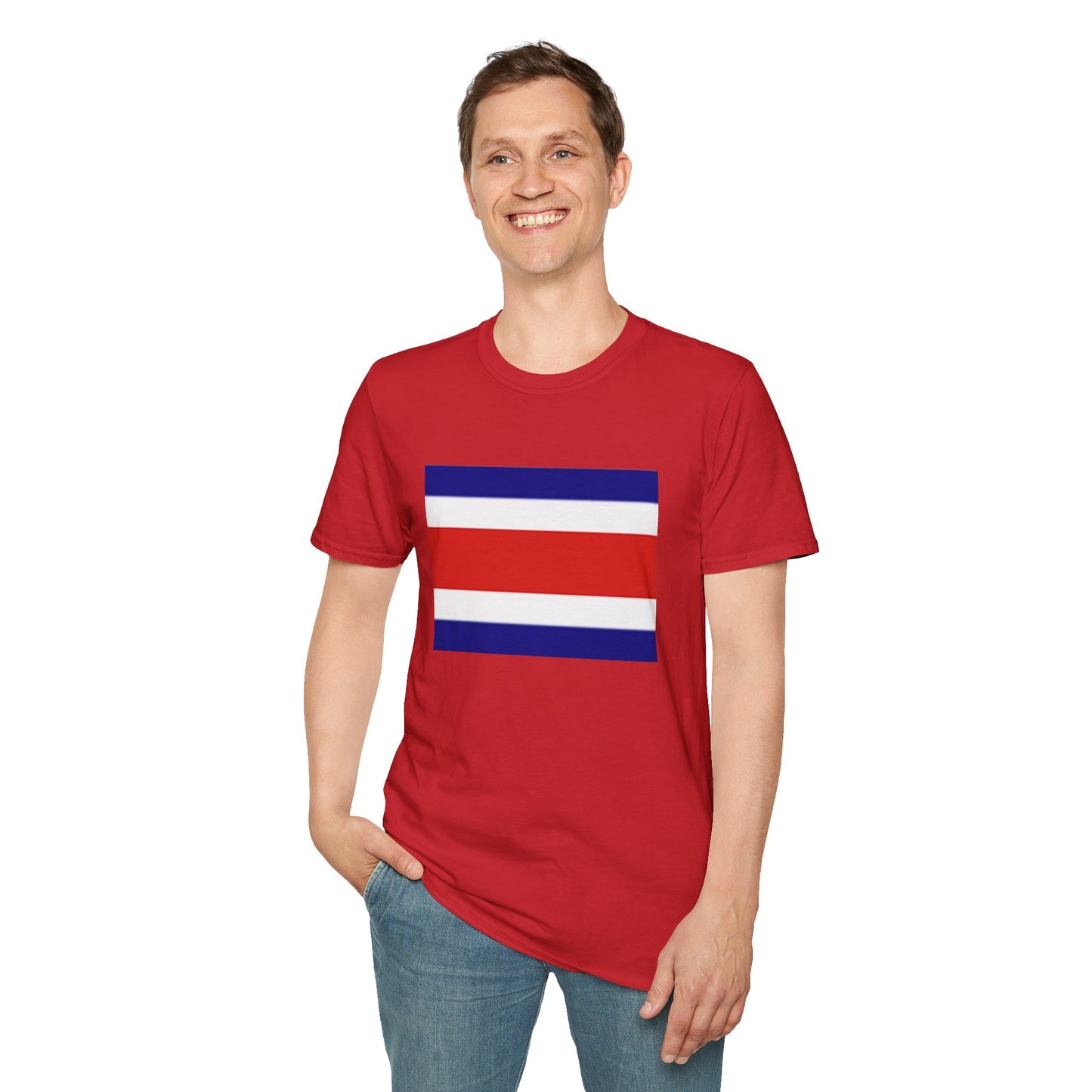 Unisex Softstyle T-Shirt -- Costa Rica