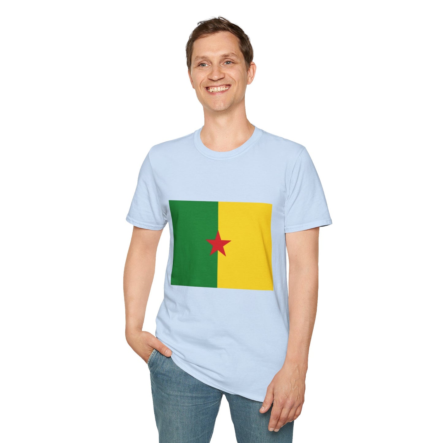 Unisex Softstyle T-Shirt -- French Guiana