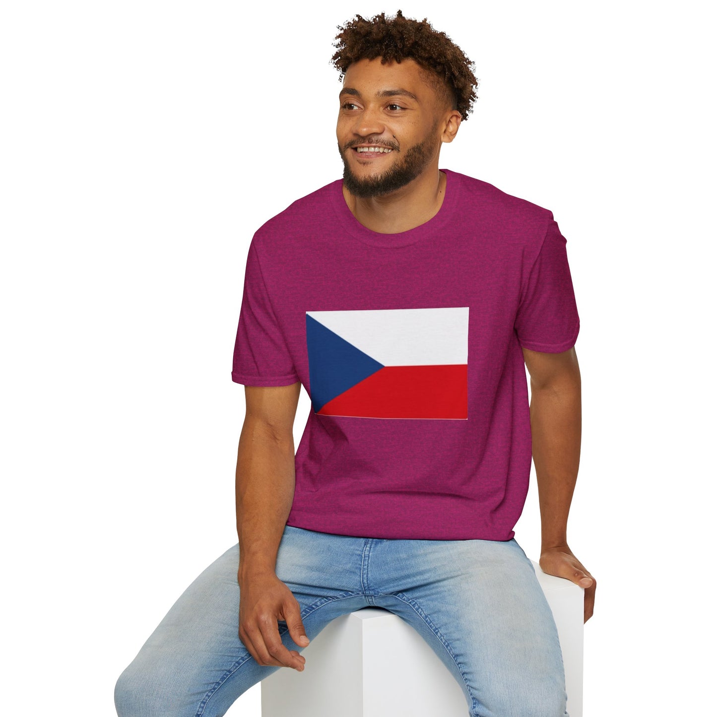 Unisex Softstyle T-Shirt -- Czechia