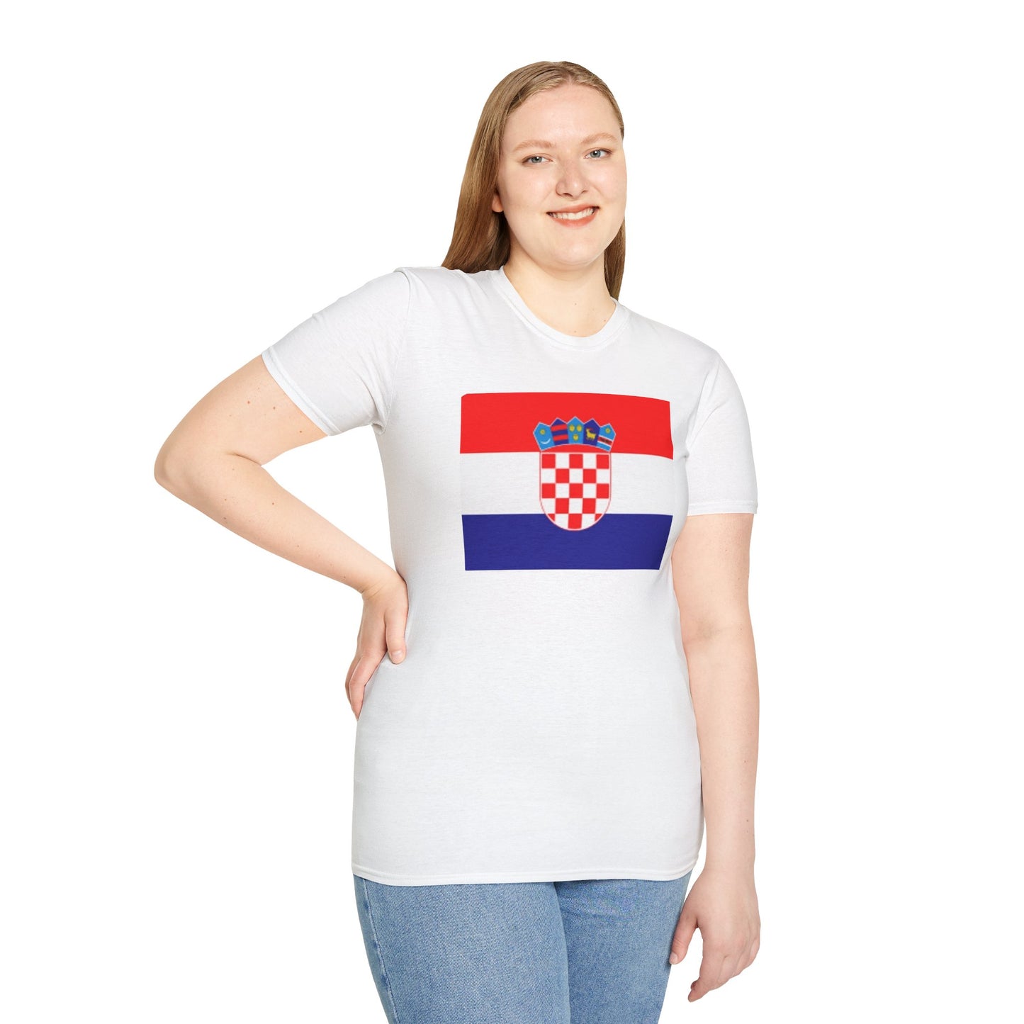 Unisex Softstyle T-Shirt -- Croatia