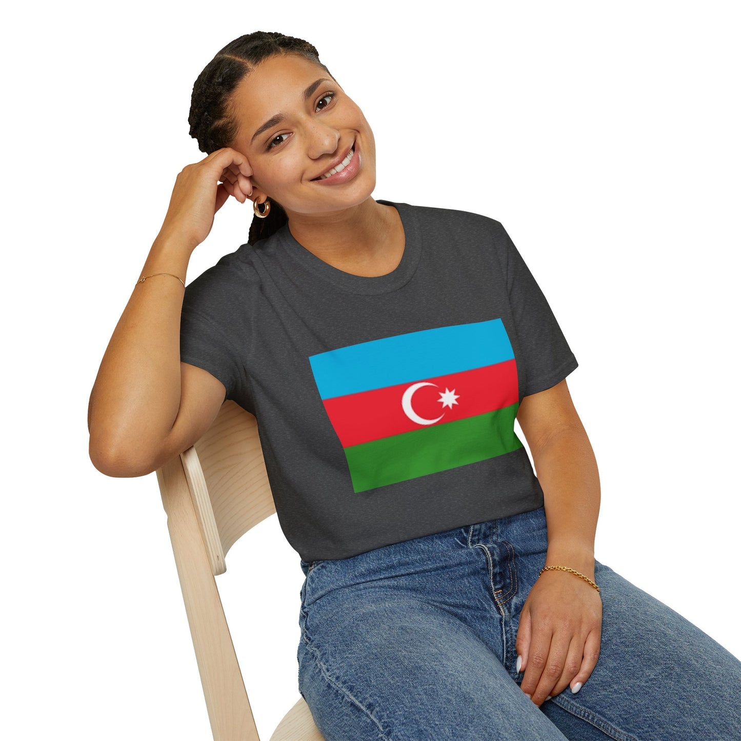 Unisex Softstyle T-Shirt -- Azerbaijan