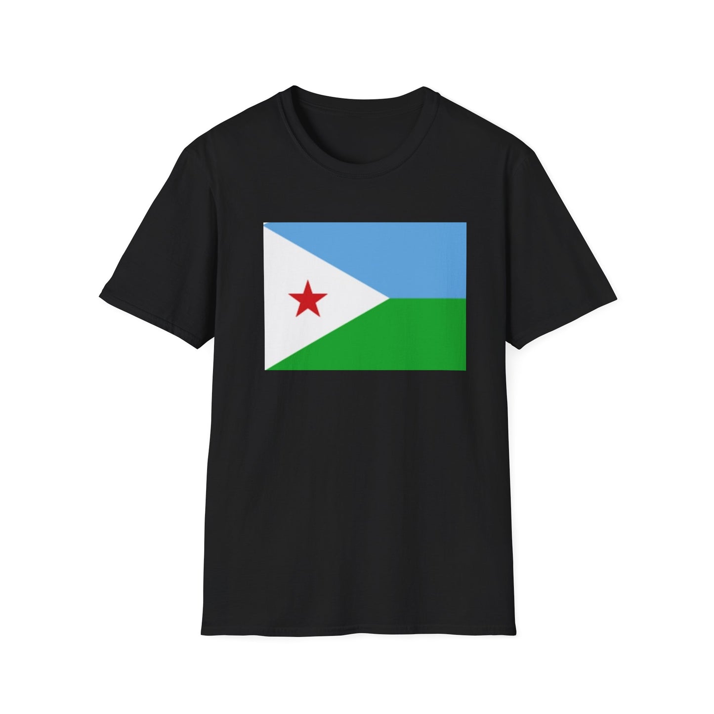 Unisex Softstyle T-Shirt -- Djibouti