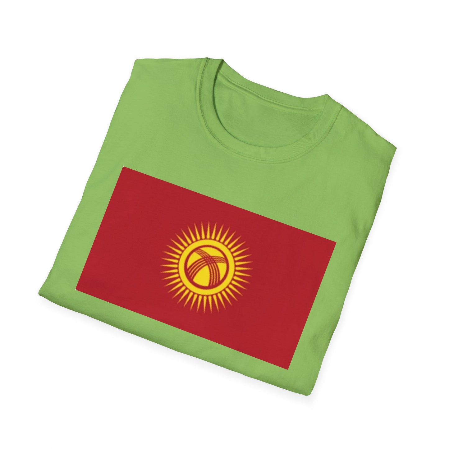 Unisex Softstyle T-Shirt -- Kyrgyzstan