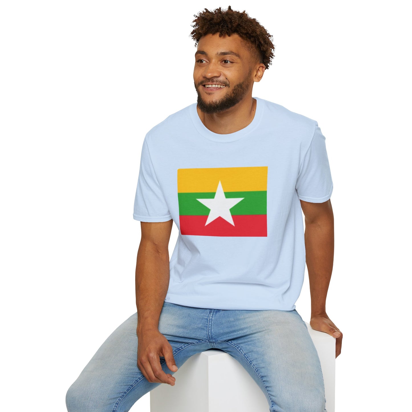 Unisex Softstyle T-Shirt -- Myanmar