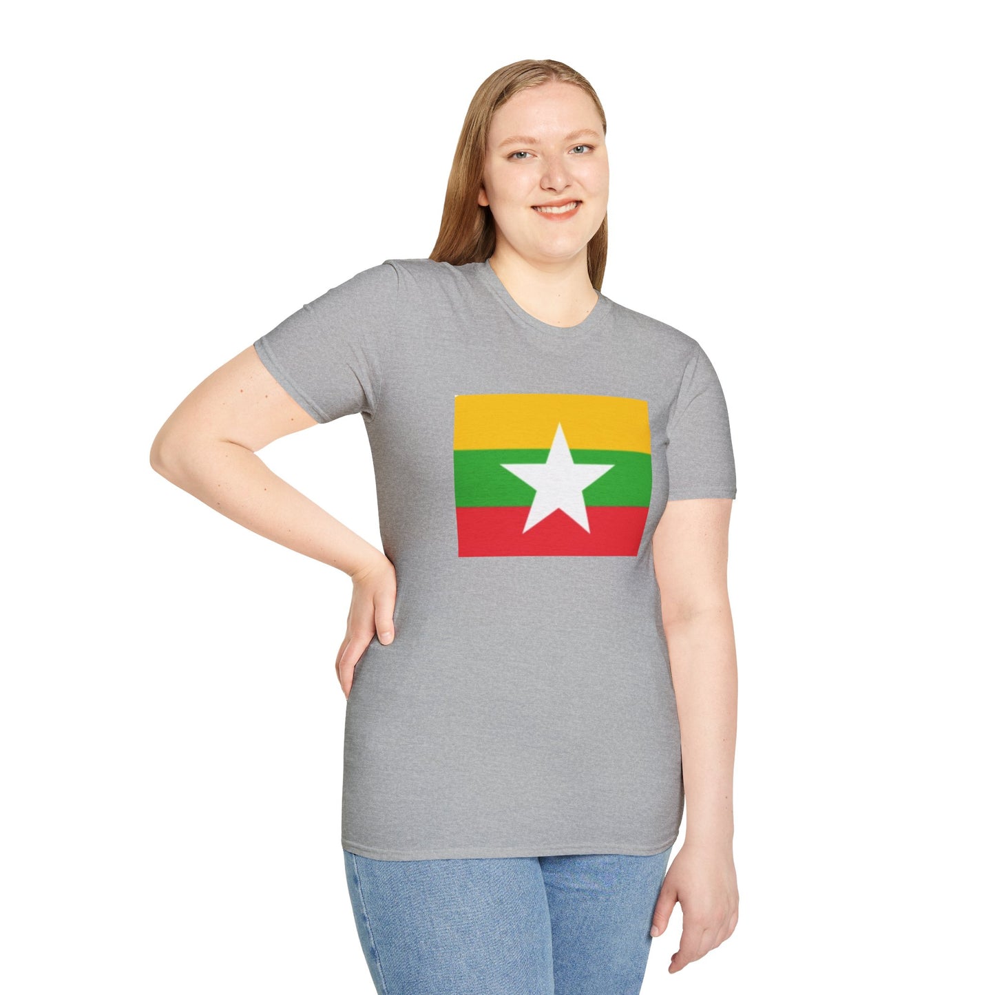Unisex Softstyle T-Shirt -- Myanmar