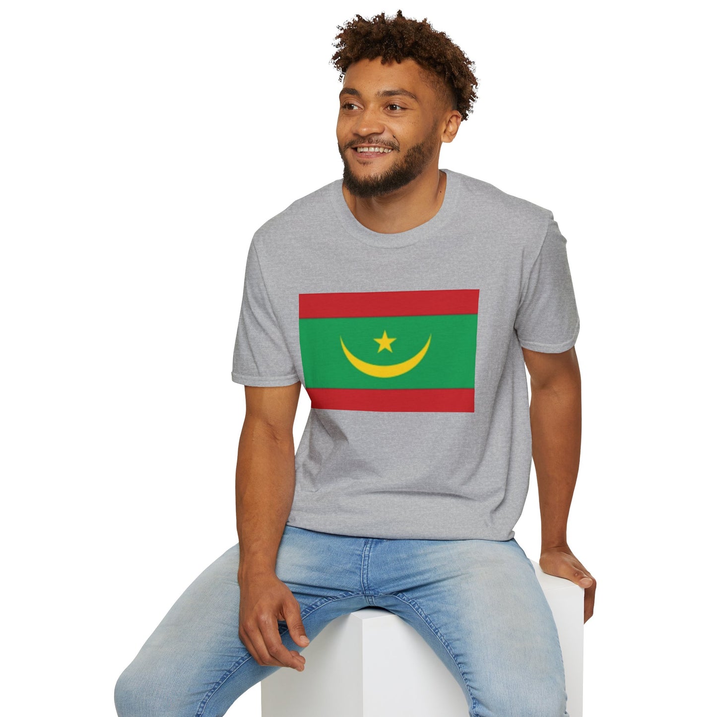 Unisex Softstyle T-Shirt -- Mauritania