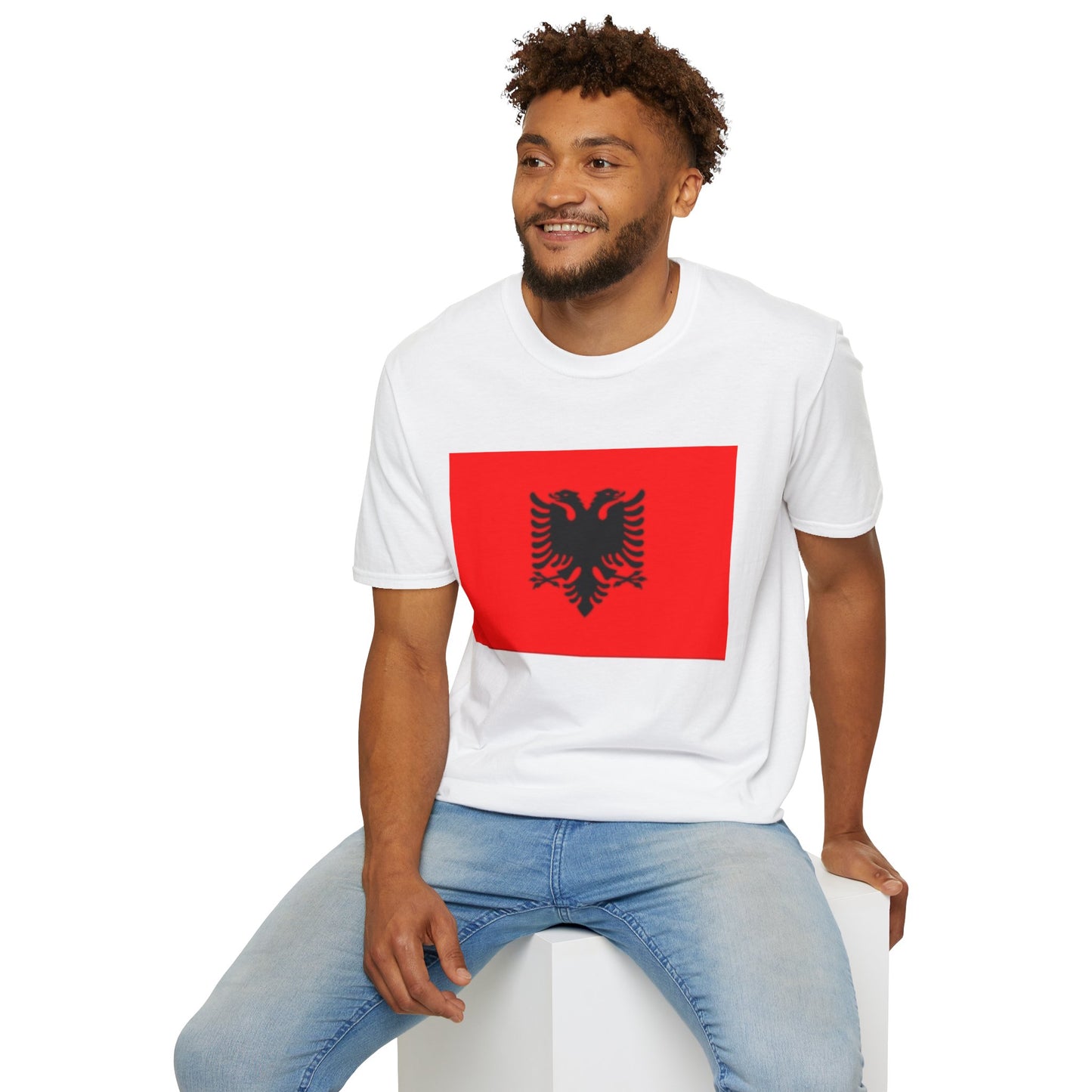 Unisex Softstyle T-Shirt -- Albania