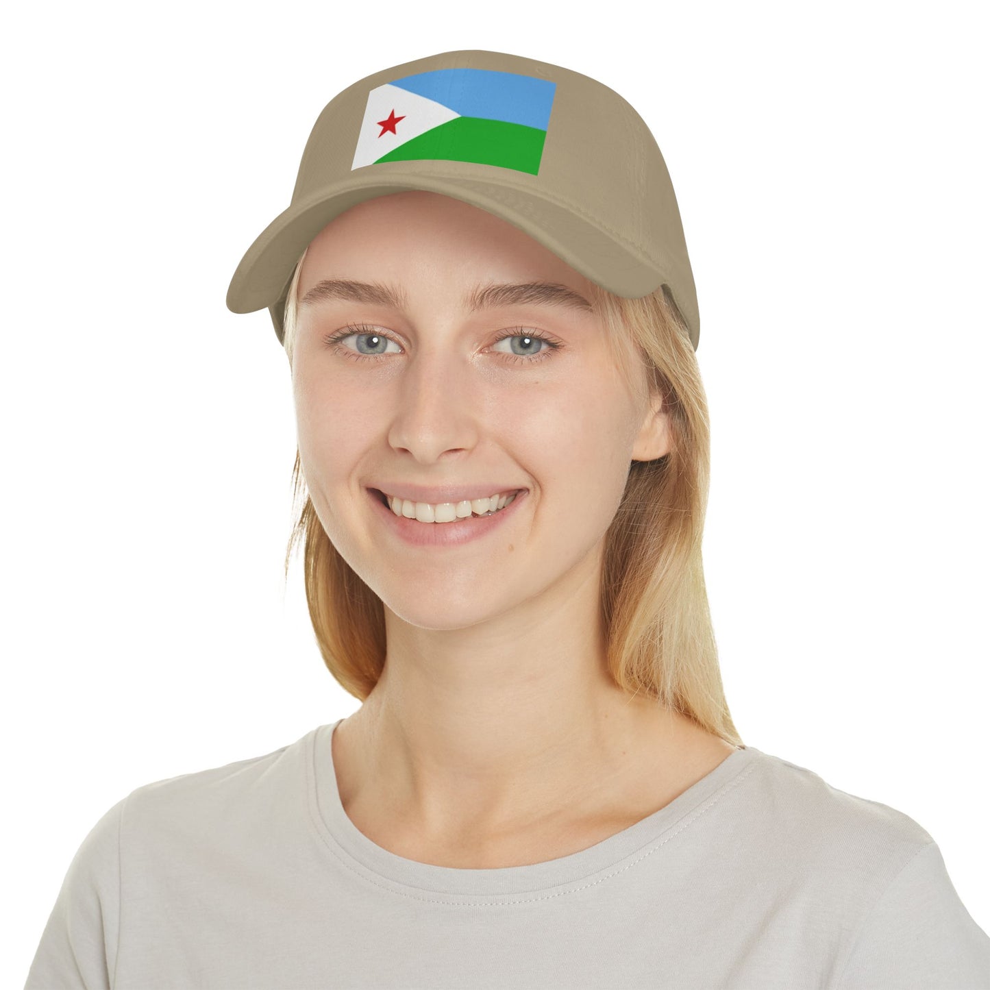 Low Profile Baseball Cap -- Djibouti