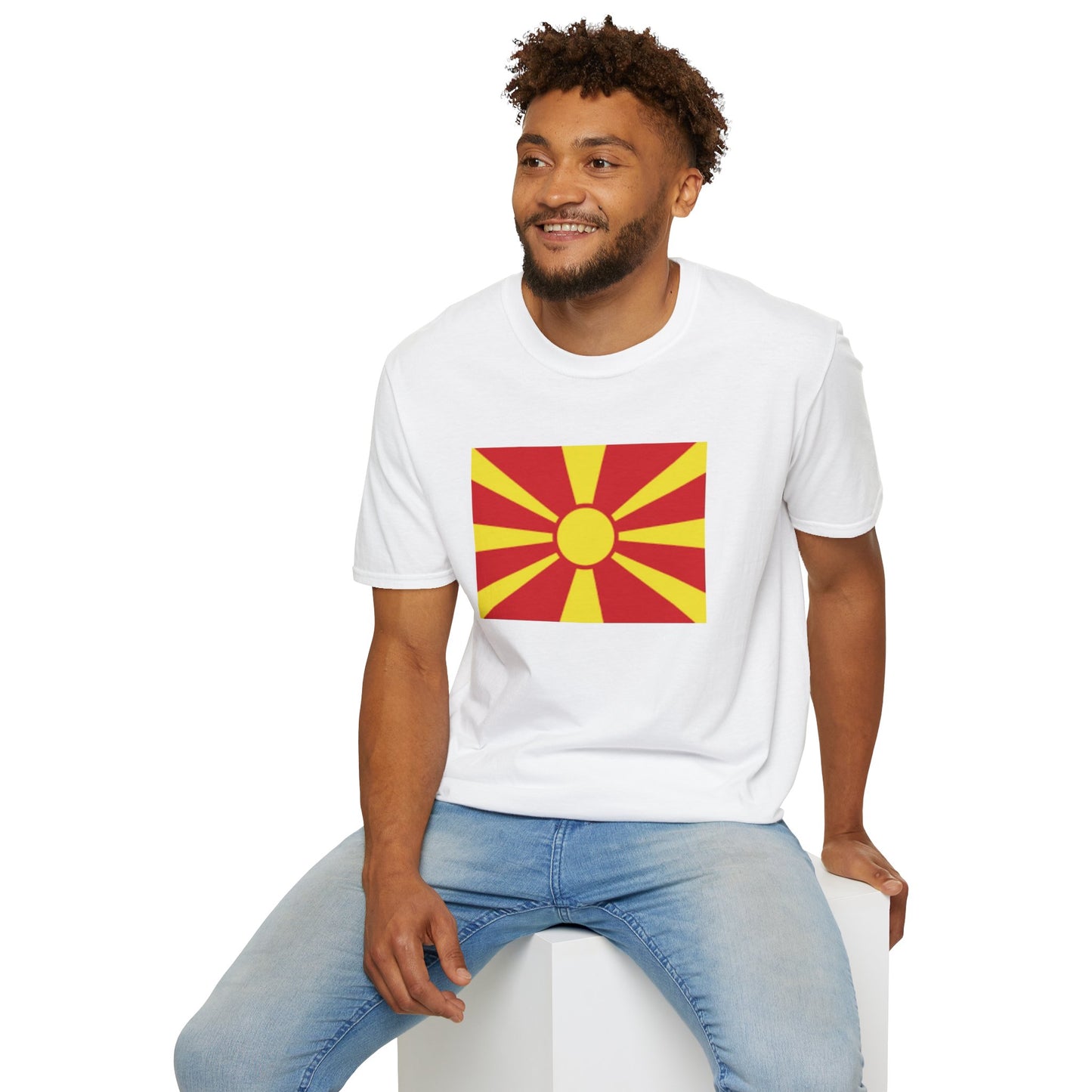 Unisex Softstyle T-Shirt -- North Macedonia