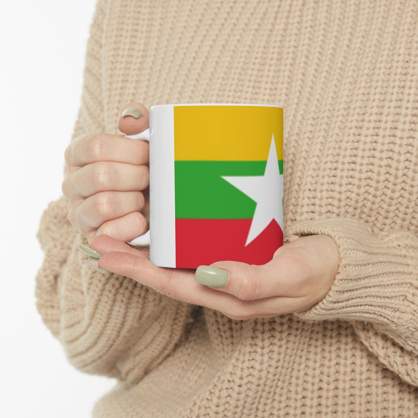 Ceramic Mug, 11oz -- Myanmar