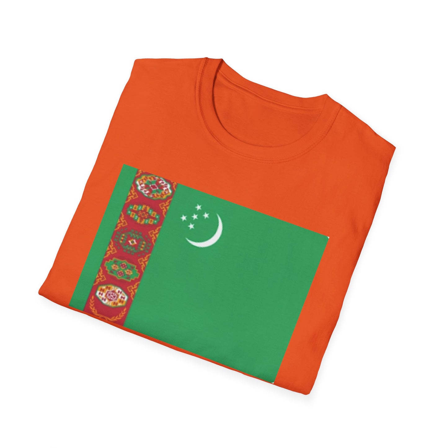 Unisex Softstyle T-Shirt -- Turkmenistan