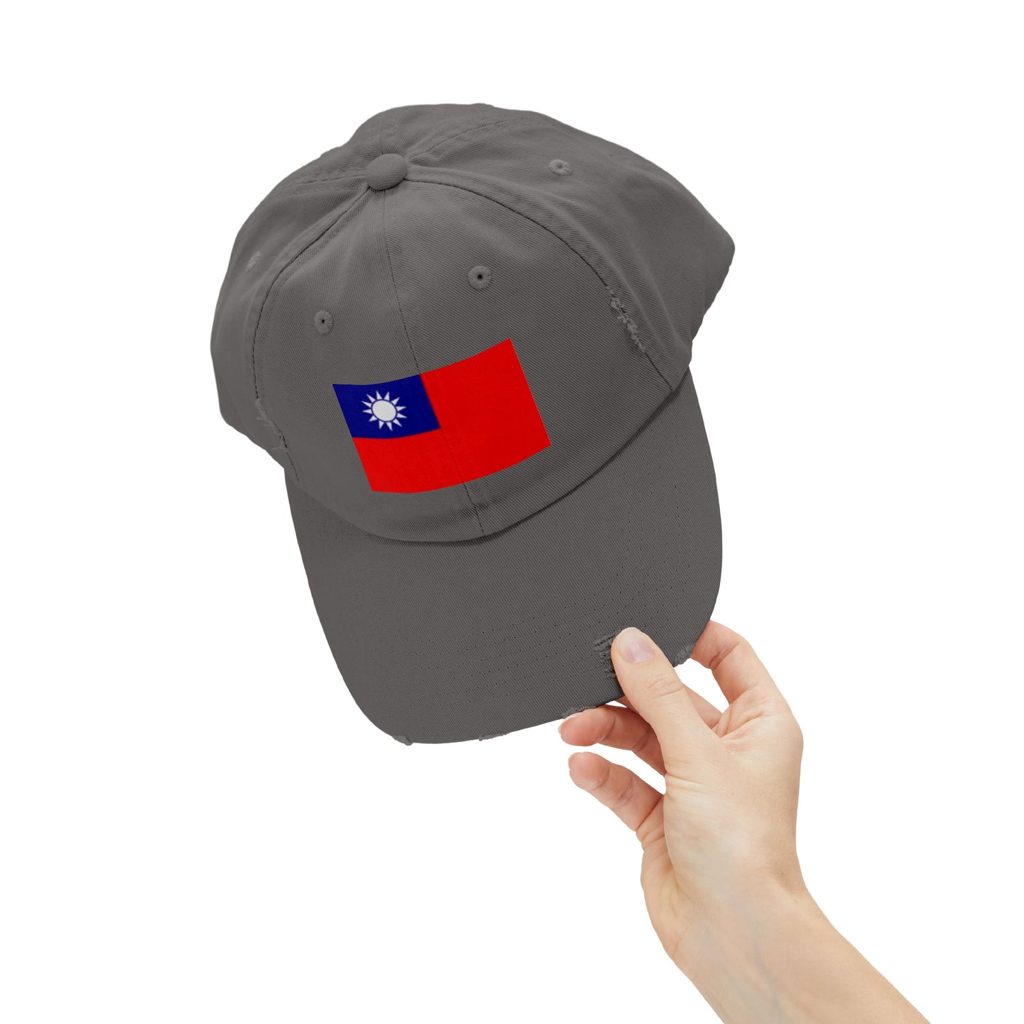 Unisex Distressed Cap -- Taiwan