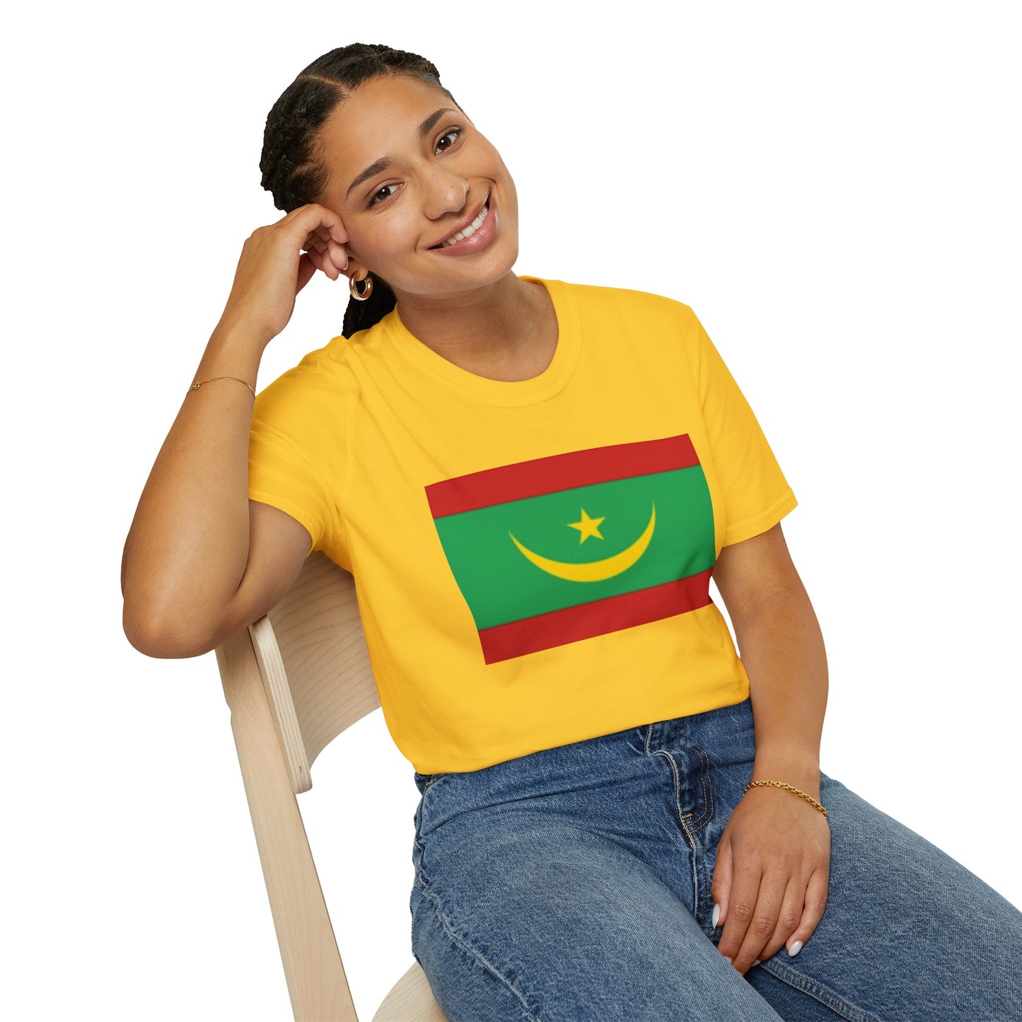 Unisex Softstyle T-Shirt -- Mauritania