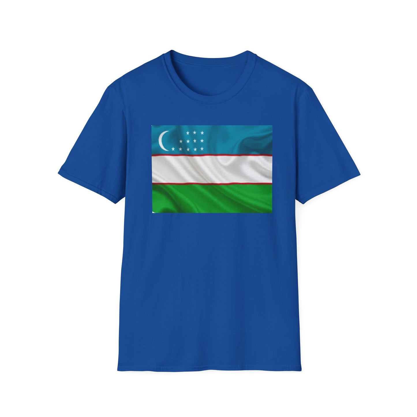 Unisex Softstyle T-Shirt -- Uzbekistan