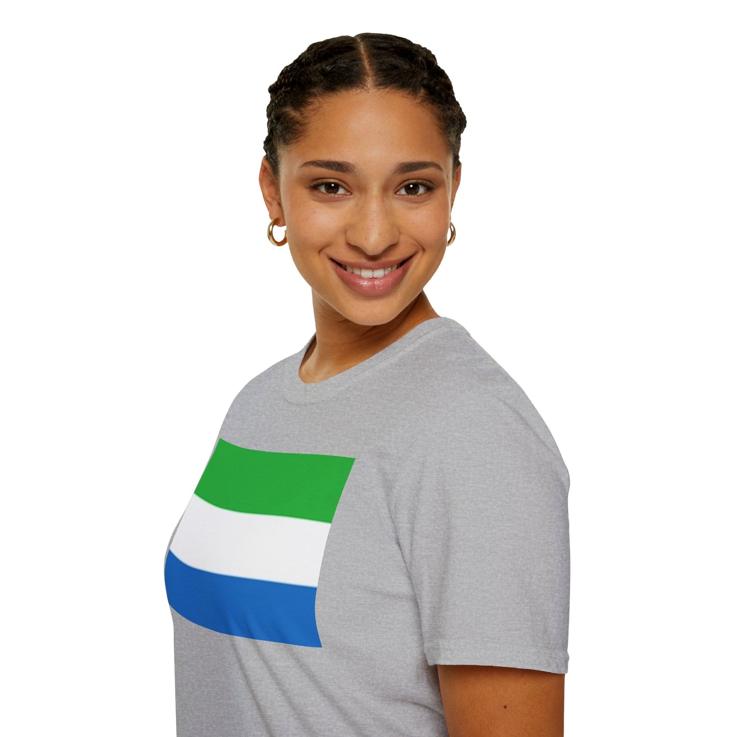 Unisex Softstyle T-Shirt -- Sierra Leone