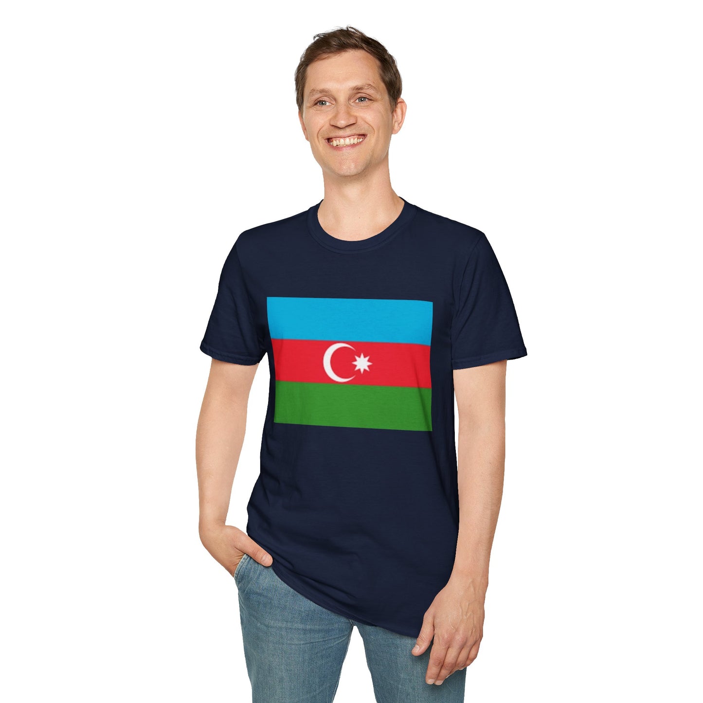 Unisex Softstyle T-Shirt -- Azerbaijan
