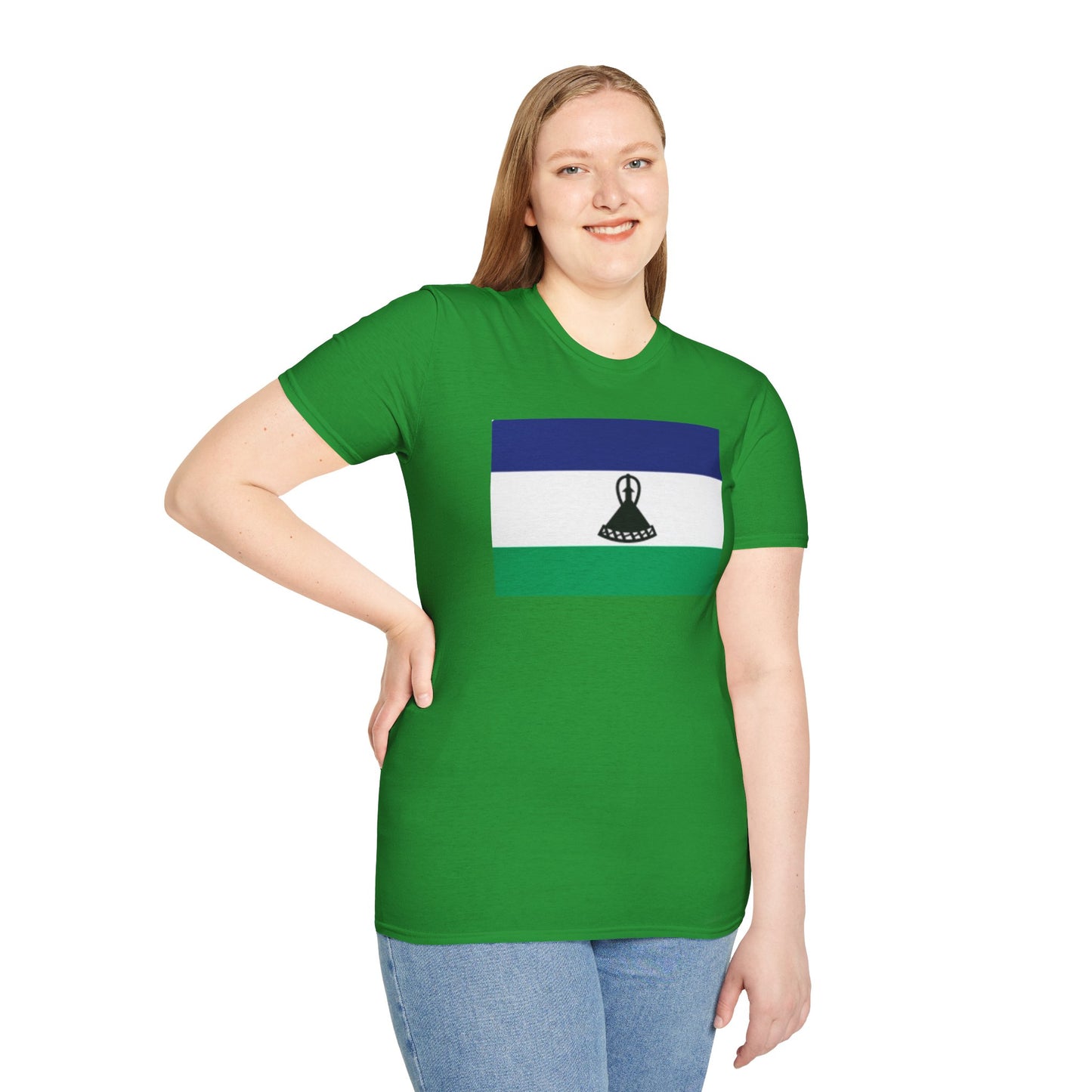 Unisex Softstyle T-Shirt -- Lesotho