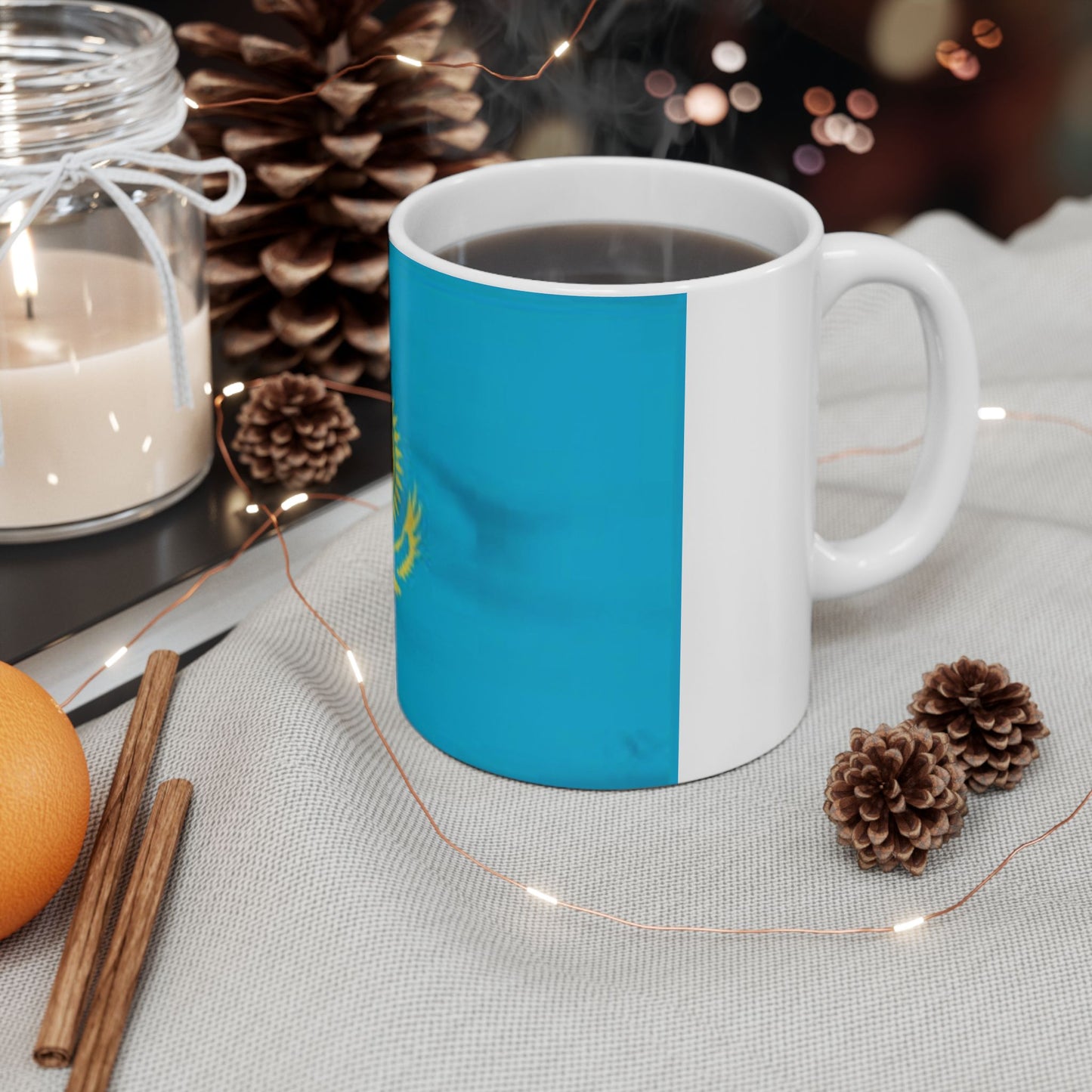 Ceramic Mug, 11oz -- Kazakhstan