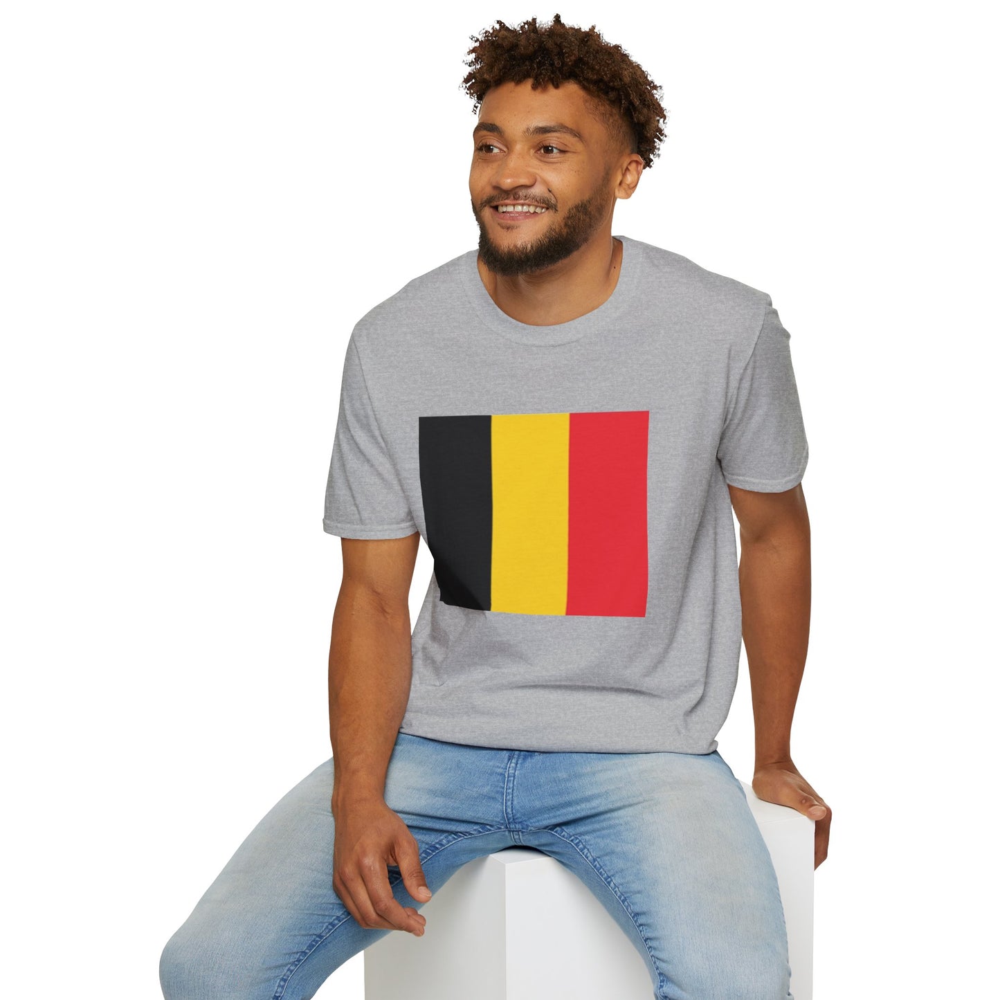 Unisex Softstyle T-Shirt -- Belgium