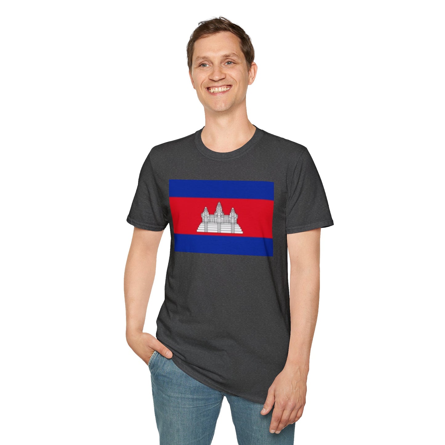 Unisex Softstyle T-Shirt -- Cambodia