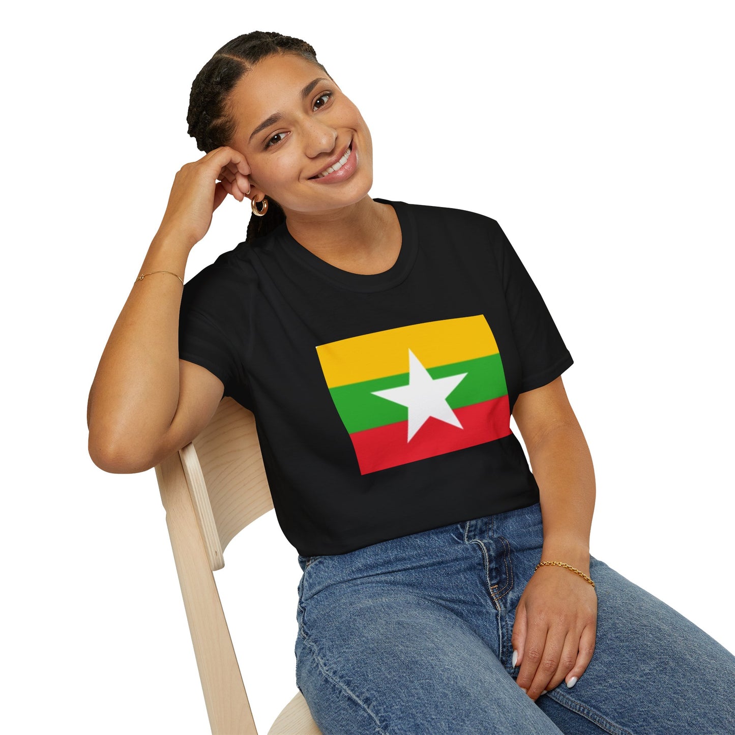 Unisex Softstyle T-Shirt -- Myanmar