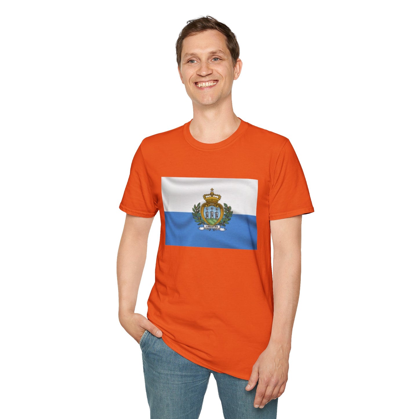 Unisex Softstyle T-Shirt -- San Marino