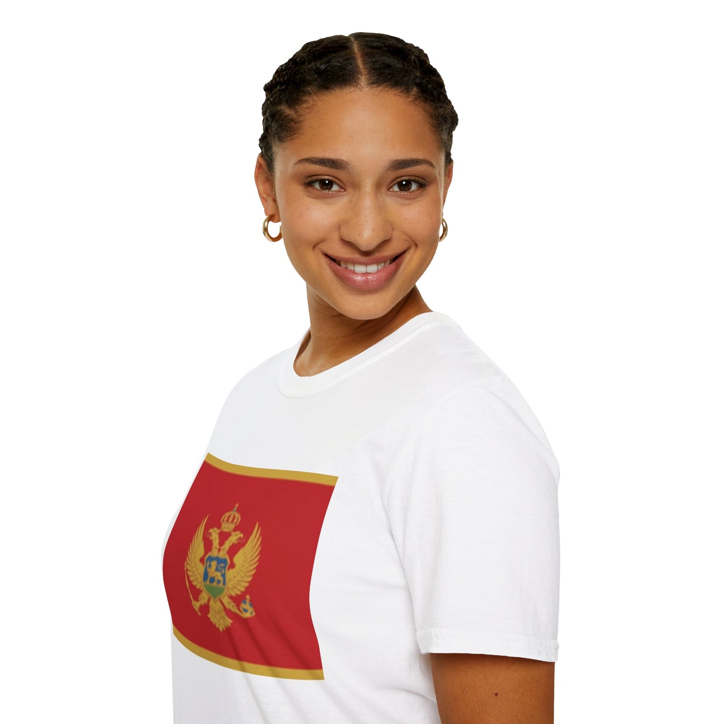 Unisex Softstyle T-Shirt -- Montenegro