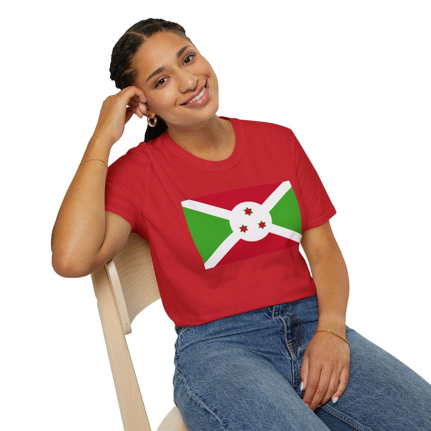 Unisex Softstyle T-Shirt -- Burundi