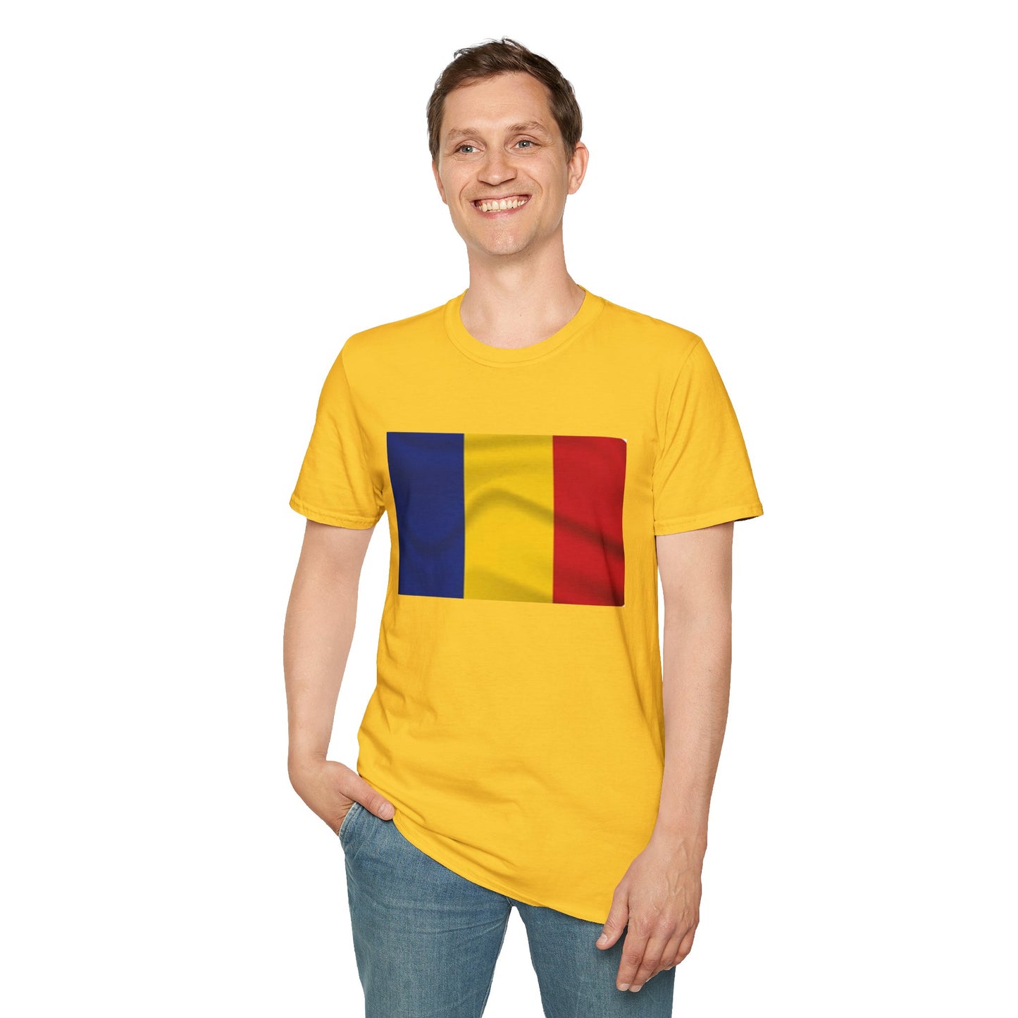 Unisex Softstyle T-Shirt -- Romania