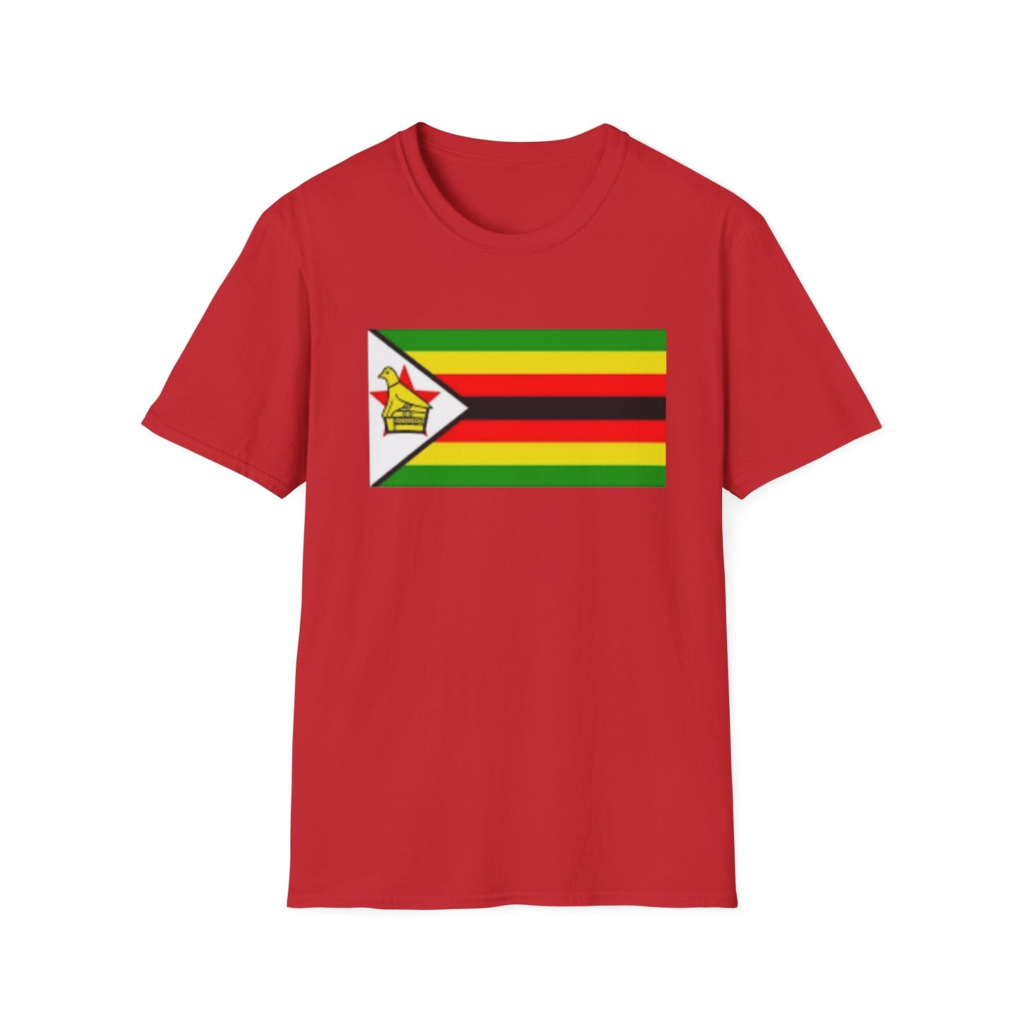 Unisex Softstyle T-Shirt -- Zimbabwe