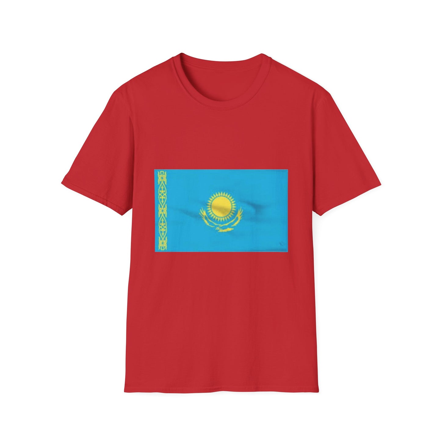 Unisex Softstyle T-Shirt -- Kazakhstan